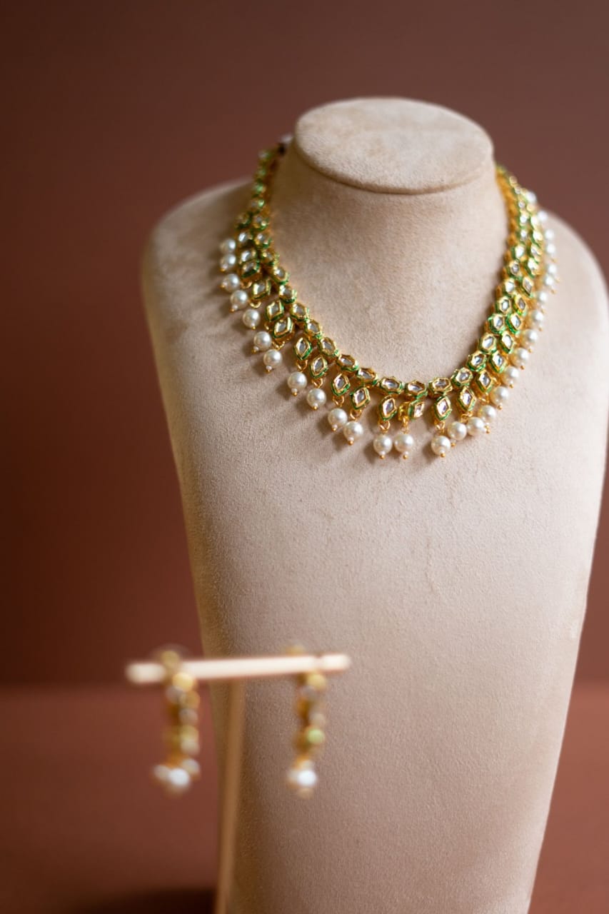 The latest Kundan jewellery Set - Image 2