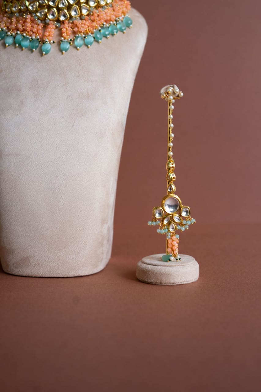 The latest Kundan jewellery Set - Image 4