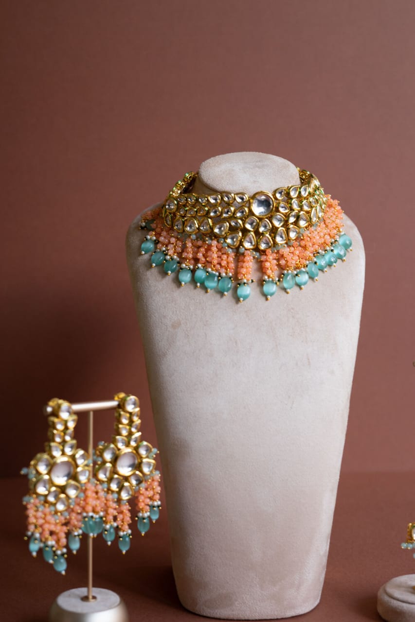 The latest Kundan jewellery Set - Image 2