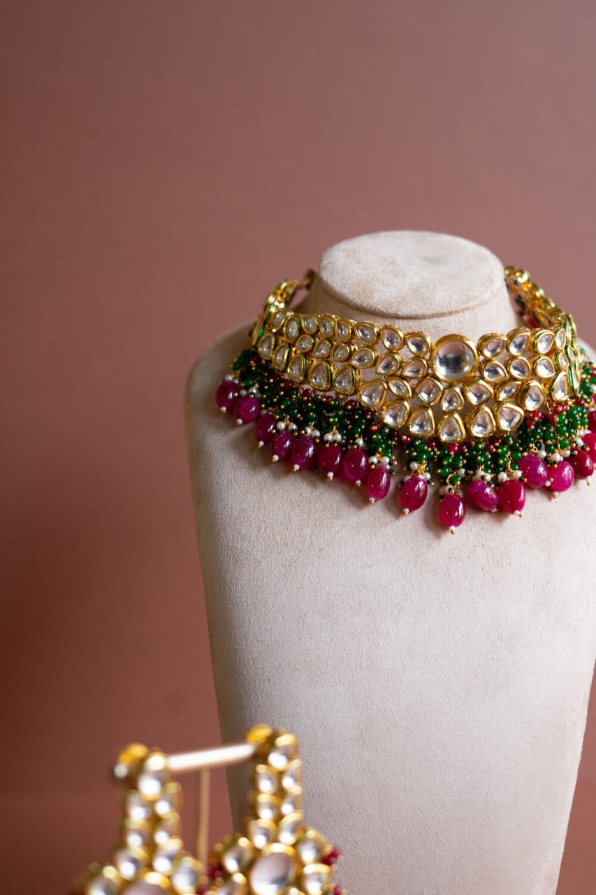 The latest Kundan jewellery Set - Image 2