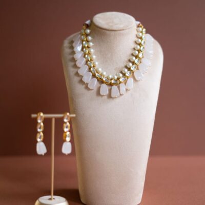 The latest Kundan jewellery Set