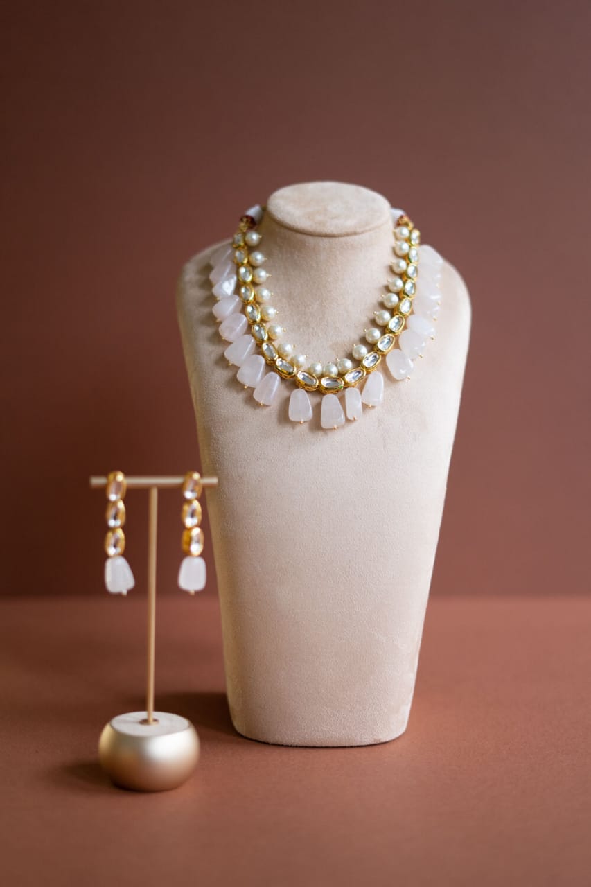 The latest Kundan jewellery Set