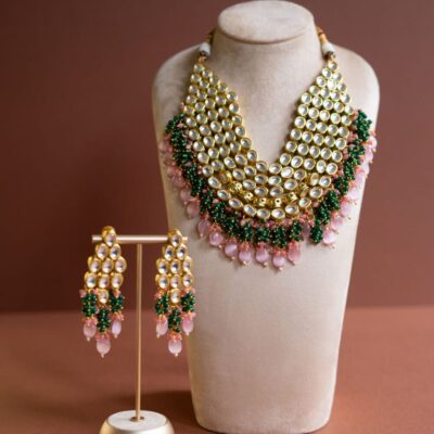 The latest Kundan jewellery Set