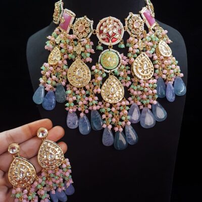 meenakari choker set