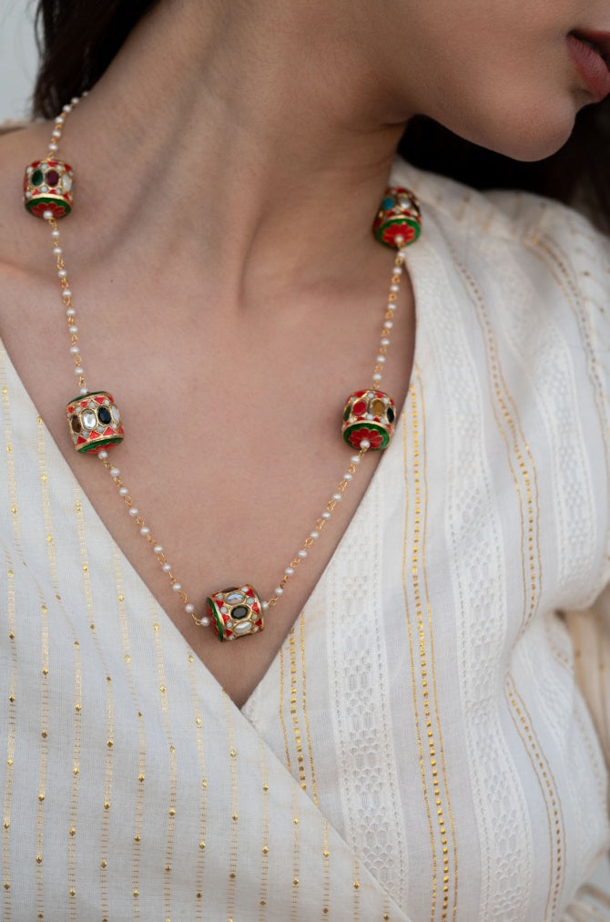 Multi Beads Necklace - Image 4