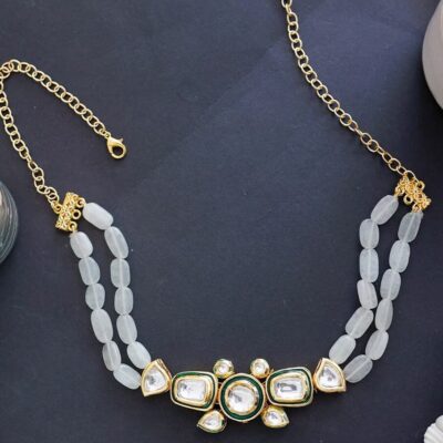 Heavy Neenakari Kundan Necklace