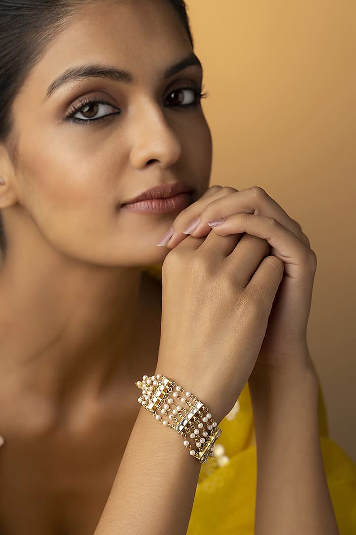 Pachi Kundan Bracelet - Image 2