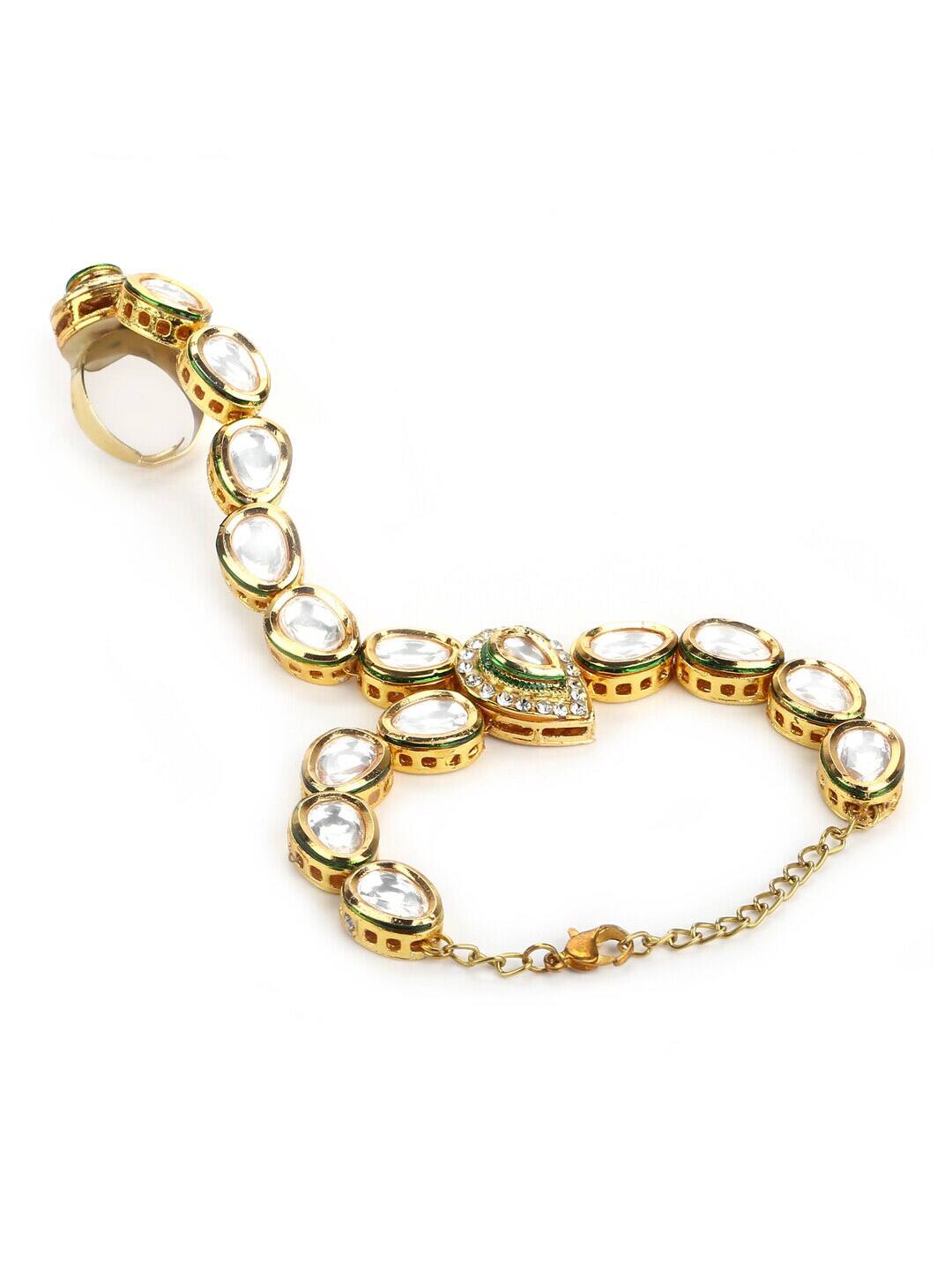 Kundan Hathphool (Set Of 2) - Image 5