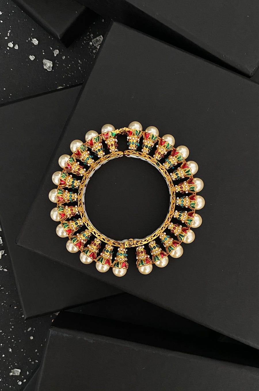Gold Plated Rajwadi Bangle