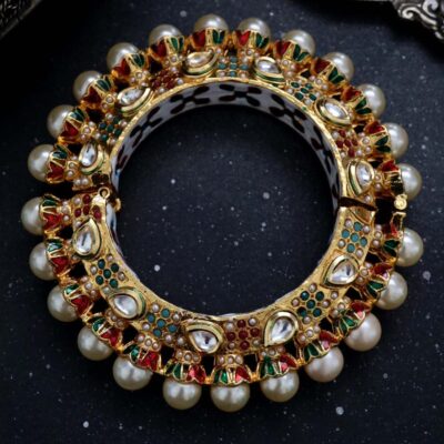 Gold Plated Rajwadi Bangle