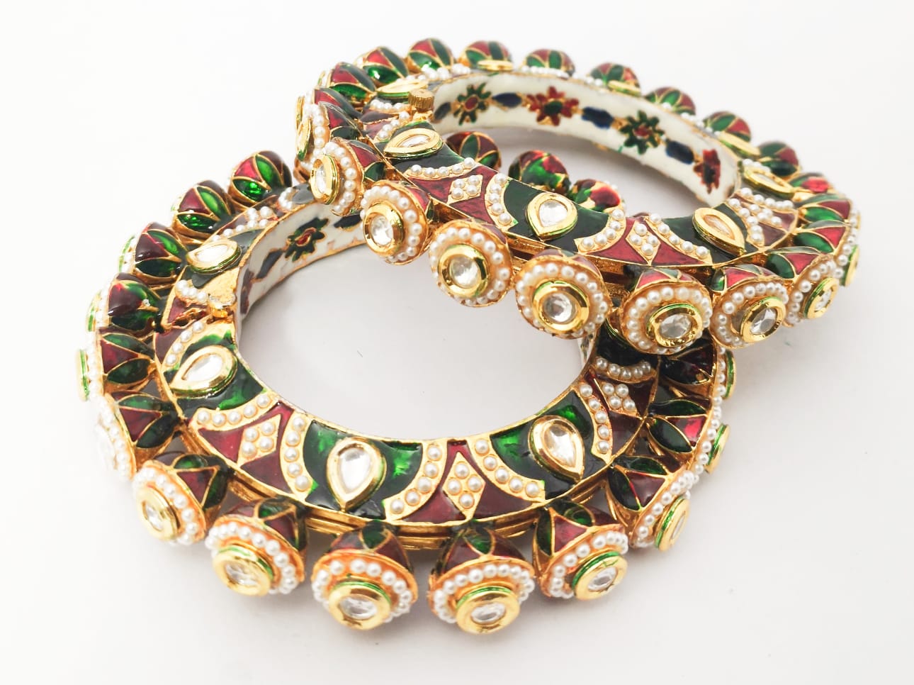 Jadau bangles