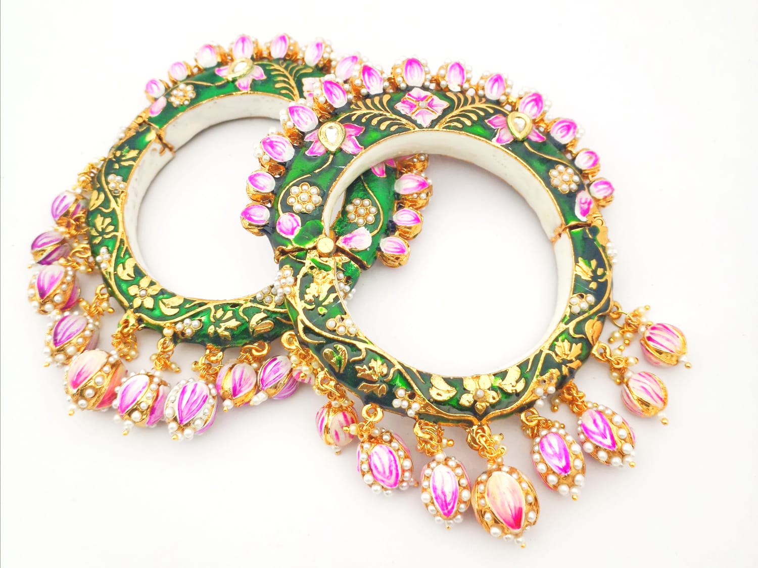 Jadau bangles