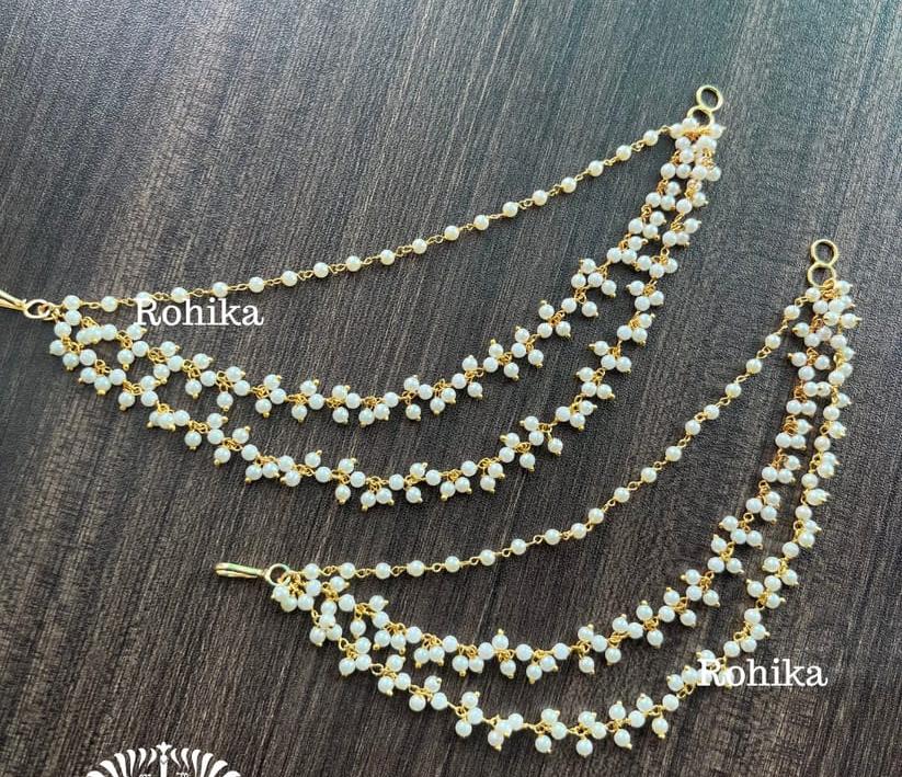 Delicate Pearl Ear chain