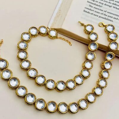 Delicate Gold & Peral Anklet