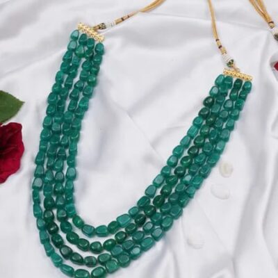 Emerald Layered Neckpiece