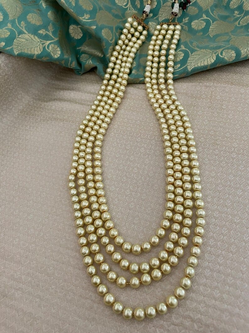 Pearls Groom Mala - Image 5