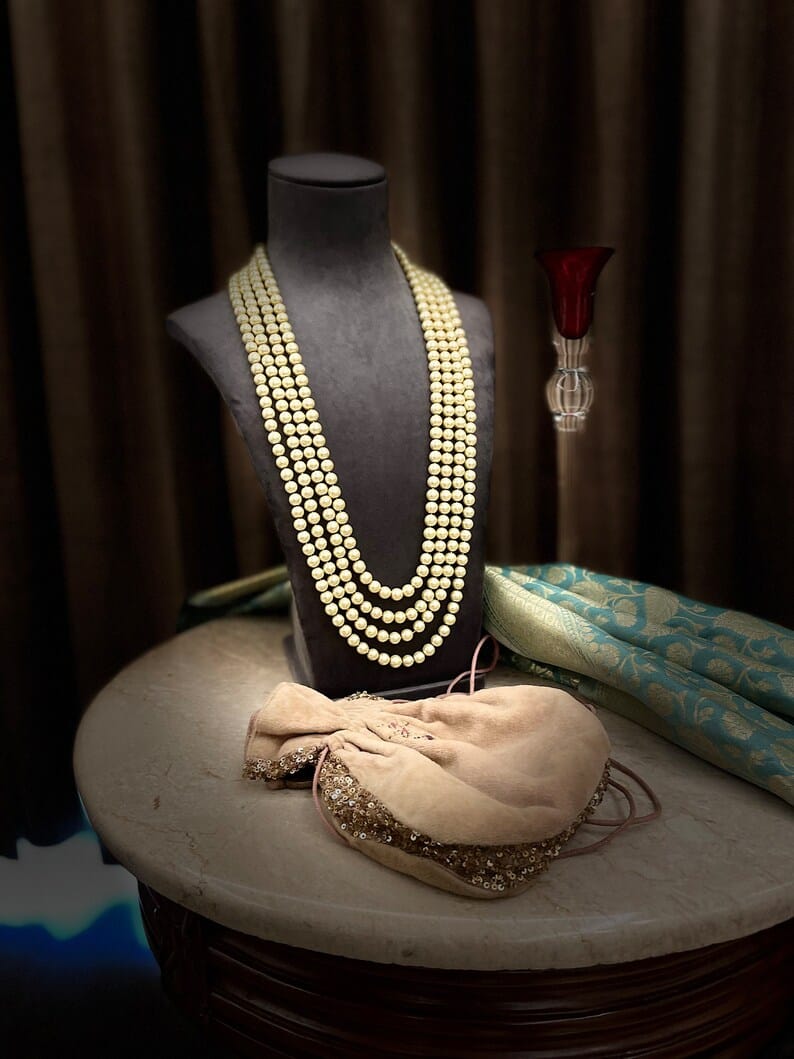 Pearls Groom Mala