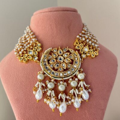 Handcraft Kundan Pearl Necklace