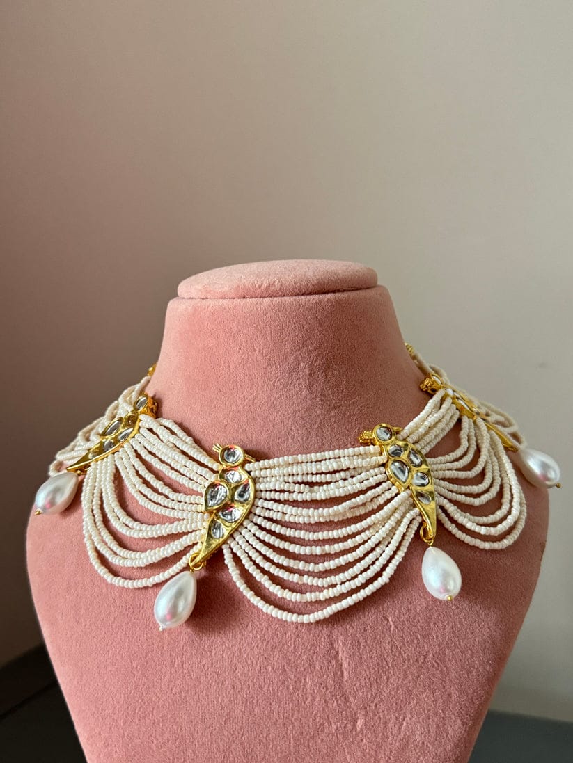 Kundan Pearl Necklace