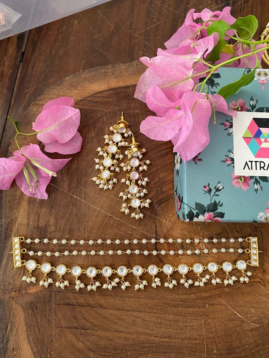 Stylish Polki Choker Set