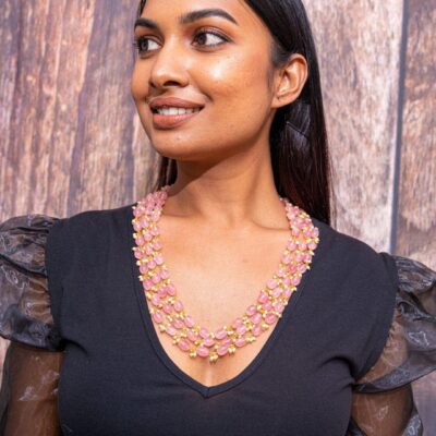 Pink Stone Necklace