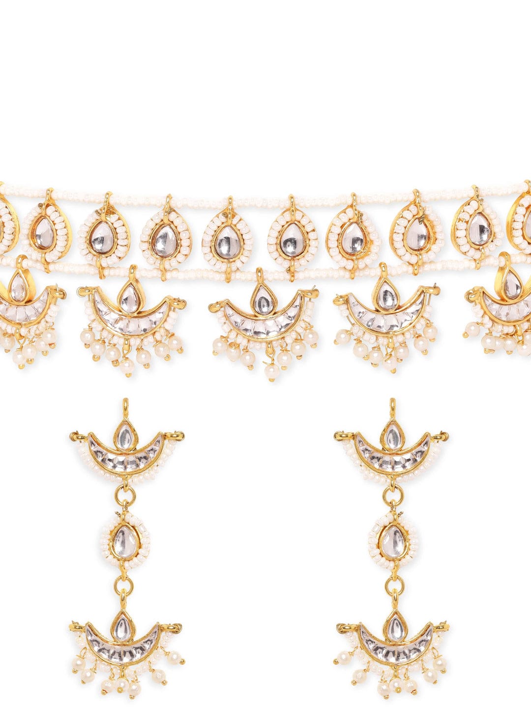 Kundan Peral Necklace - Image 3