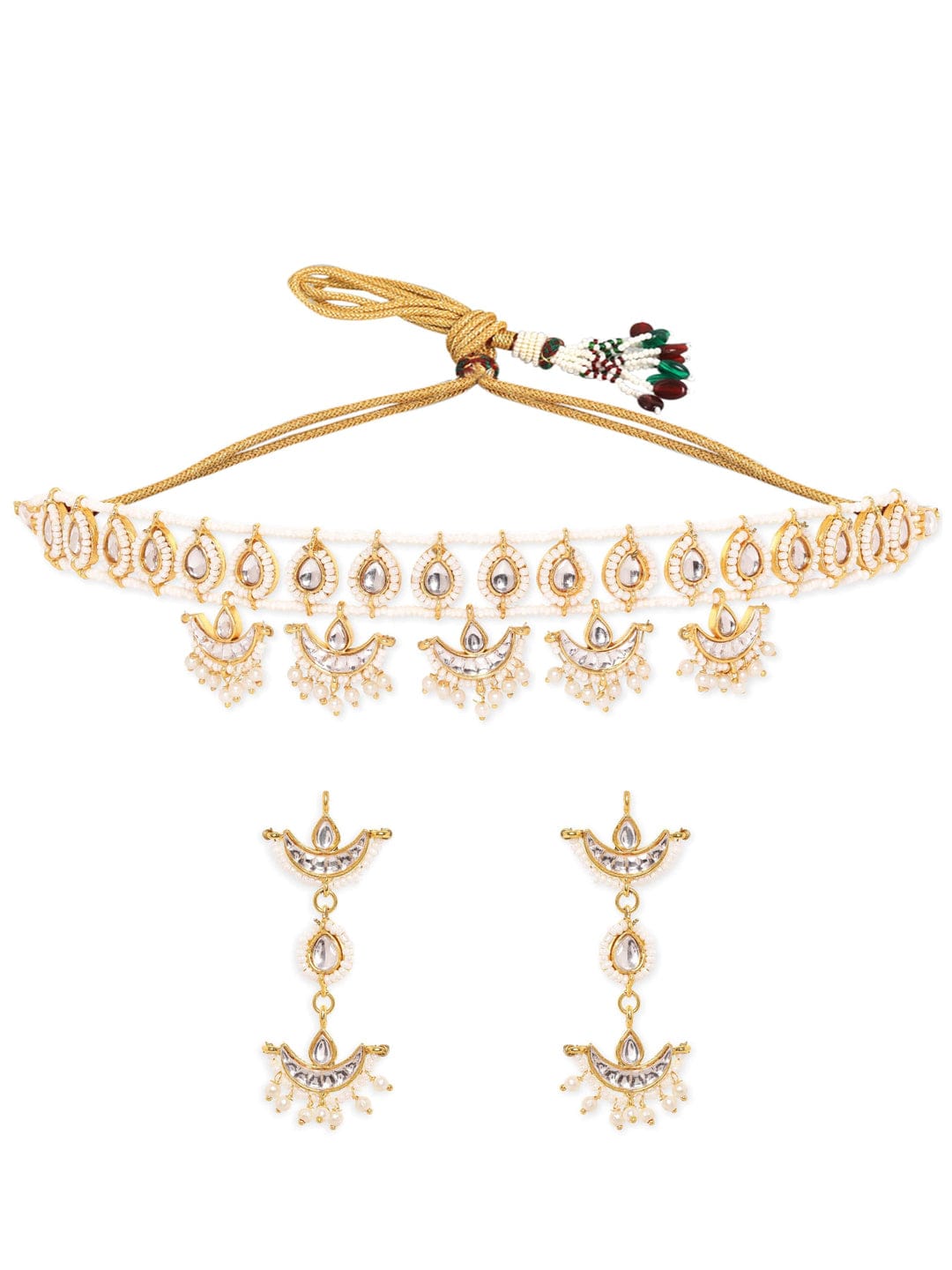 Kundan Peral Necklace - Image 2