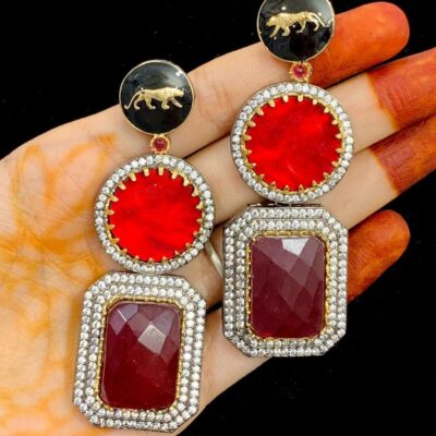Sabyasachi Inspired Jaguar Earrings