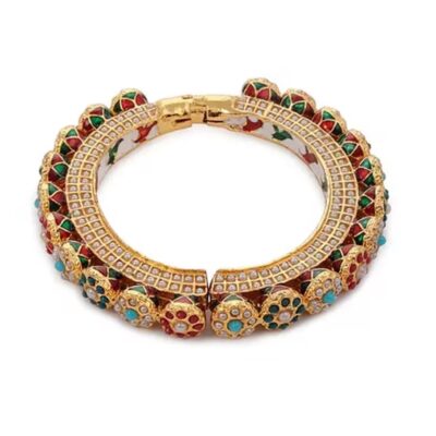 Gold Plated Rajwadi Bangle