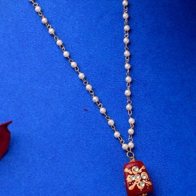 Long Pearl Necklace