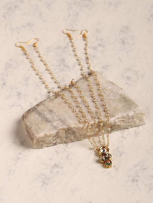 Women Gold Hook Gold Plated Alloy Hair Accessories