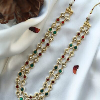 Multicolored Kundan Necklace