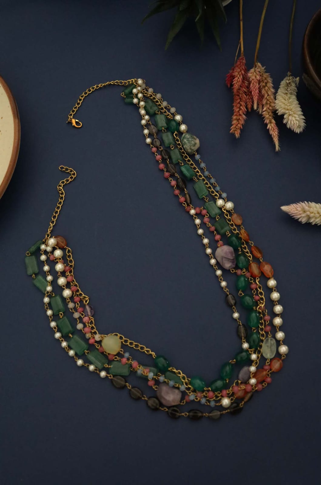 Multilayered Necklace