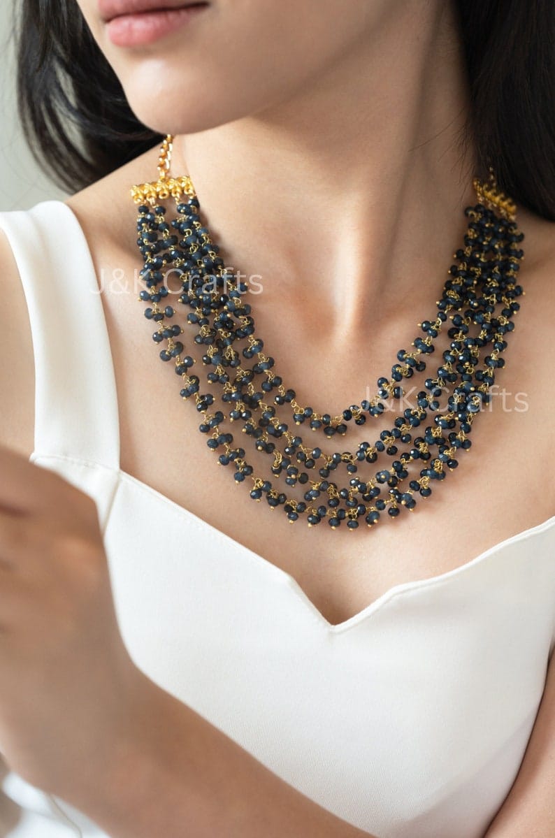 Blue Onyx Necklace - Image 4
