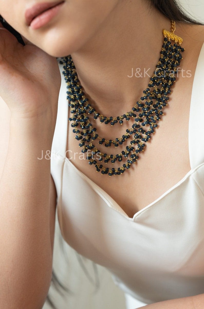 Blue Onyx Necklace - Image 6