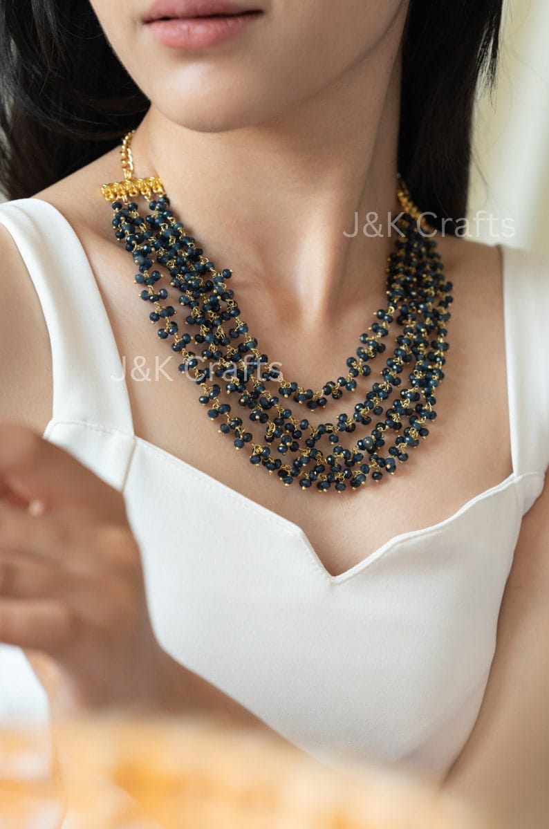 Blue Onyx Necklace - Image 5
