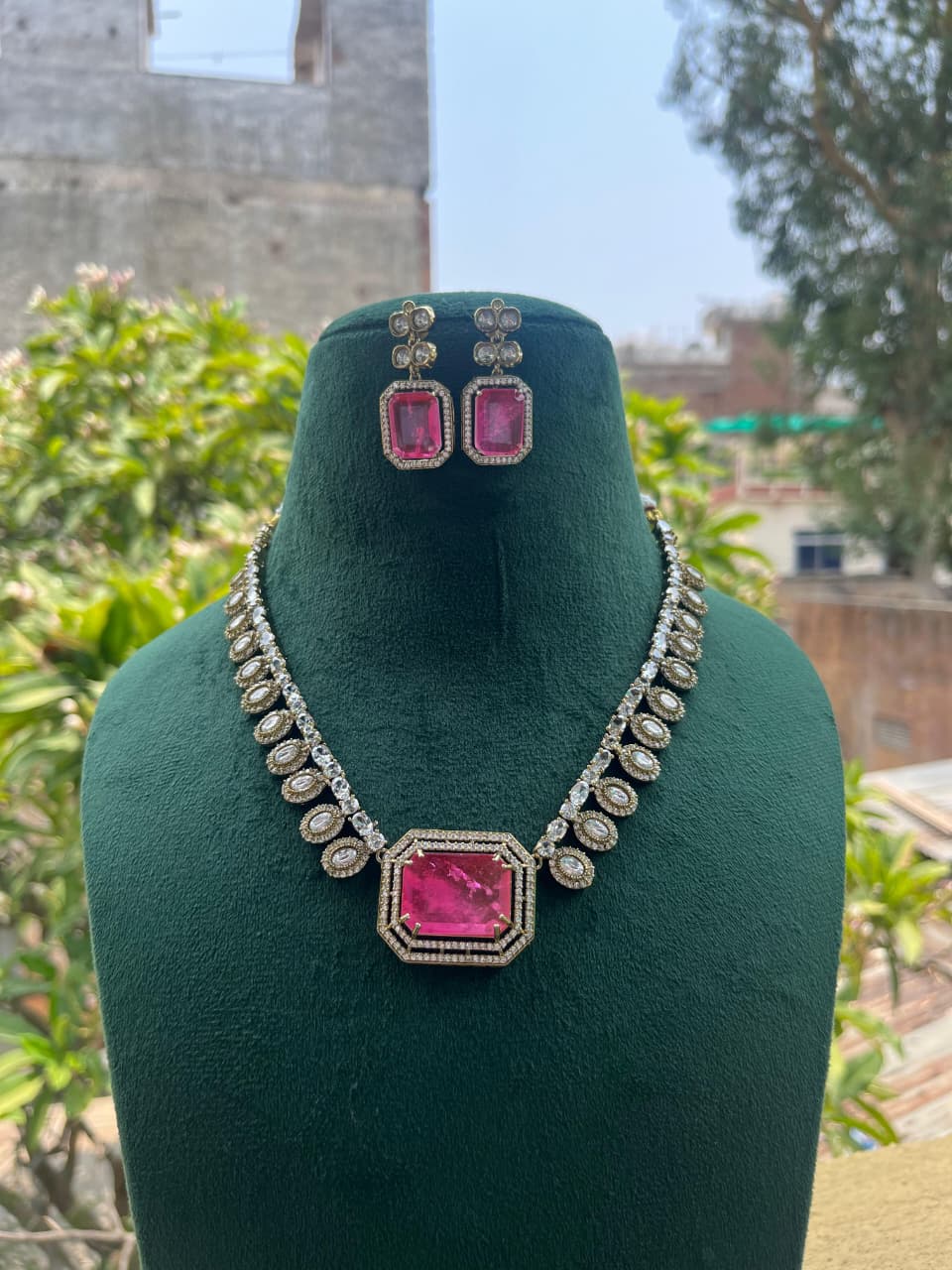Sabyasachi Inspired Victorian Polki Necklace