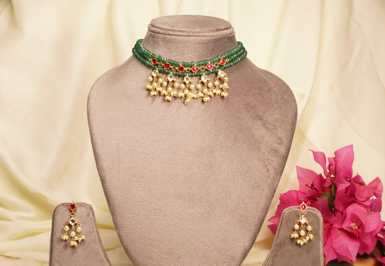 Green Handmade Necklace