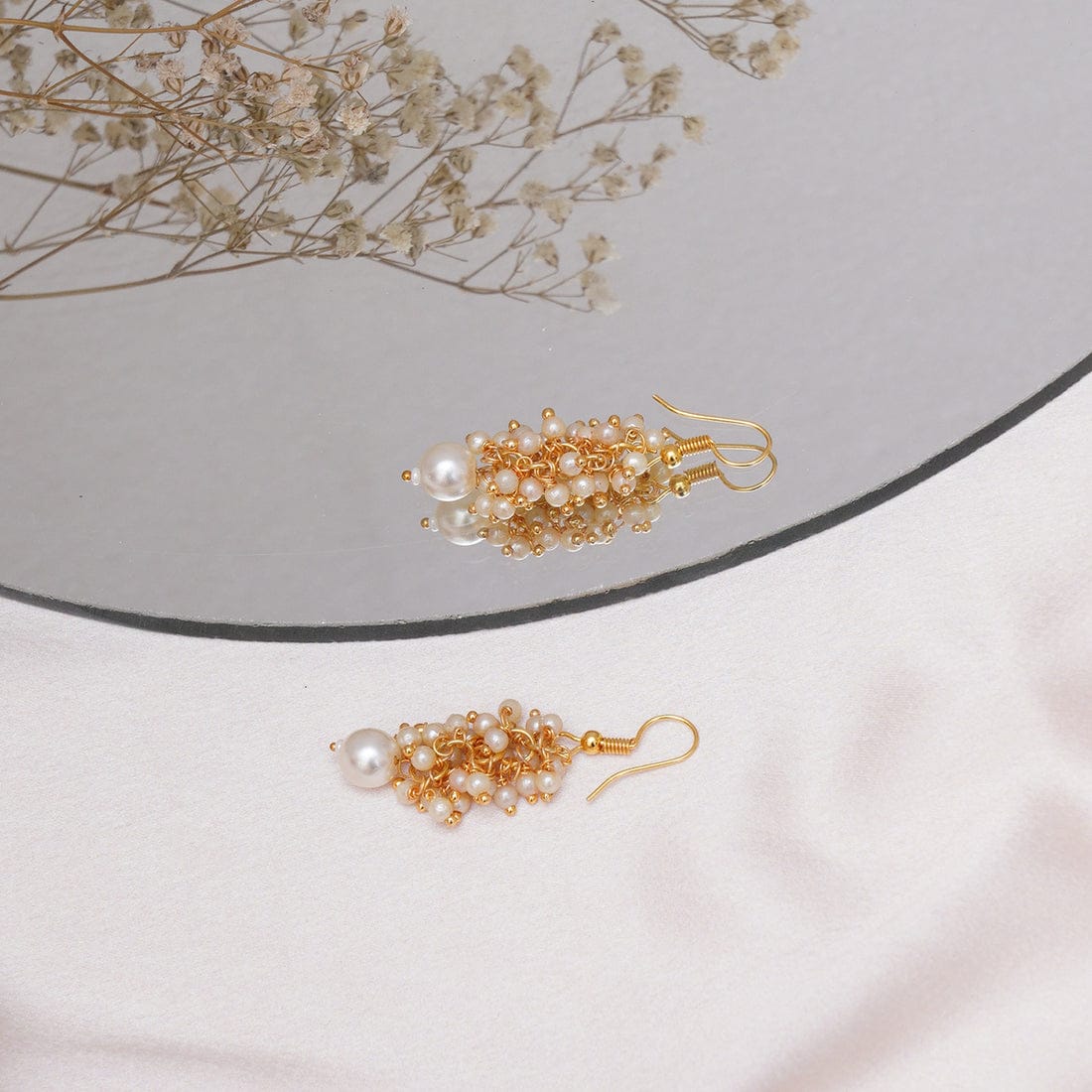 Gold Plated Pearl Earring