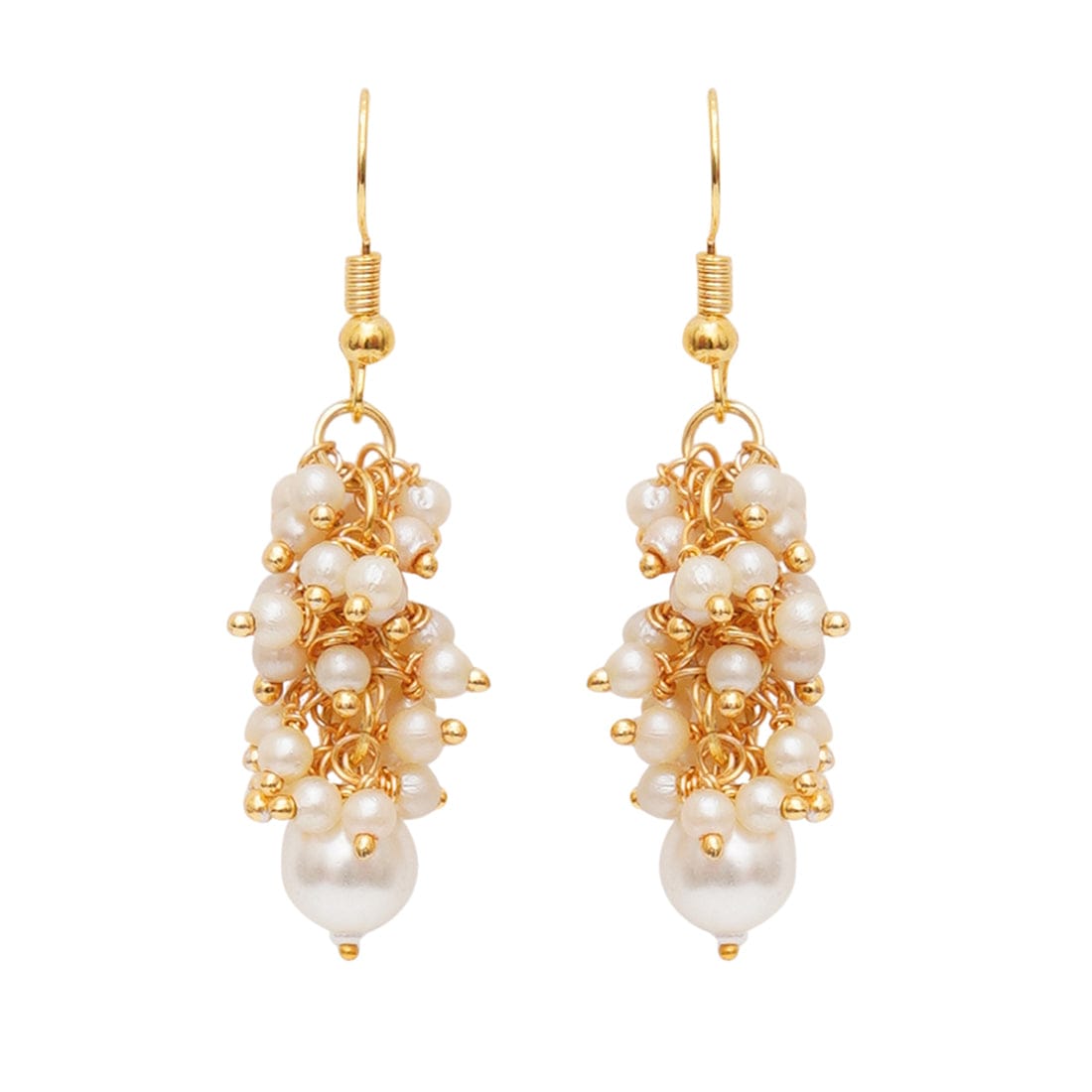 Gold Plated Pearl Earring - Image 4