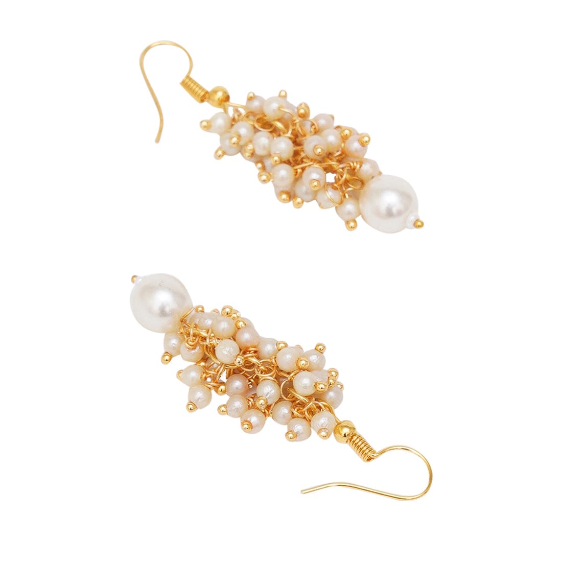 Gold Plated Pearl Earring - Image 3