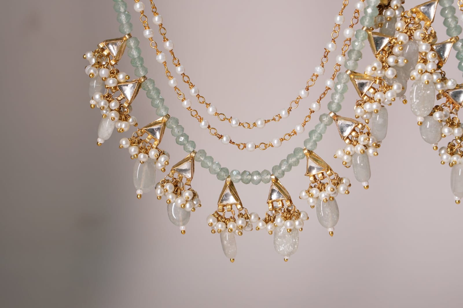 Gold Finish Ear Chain - Image 2