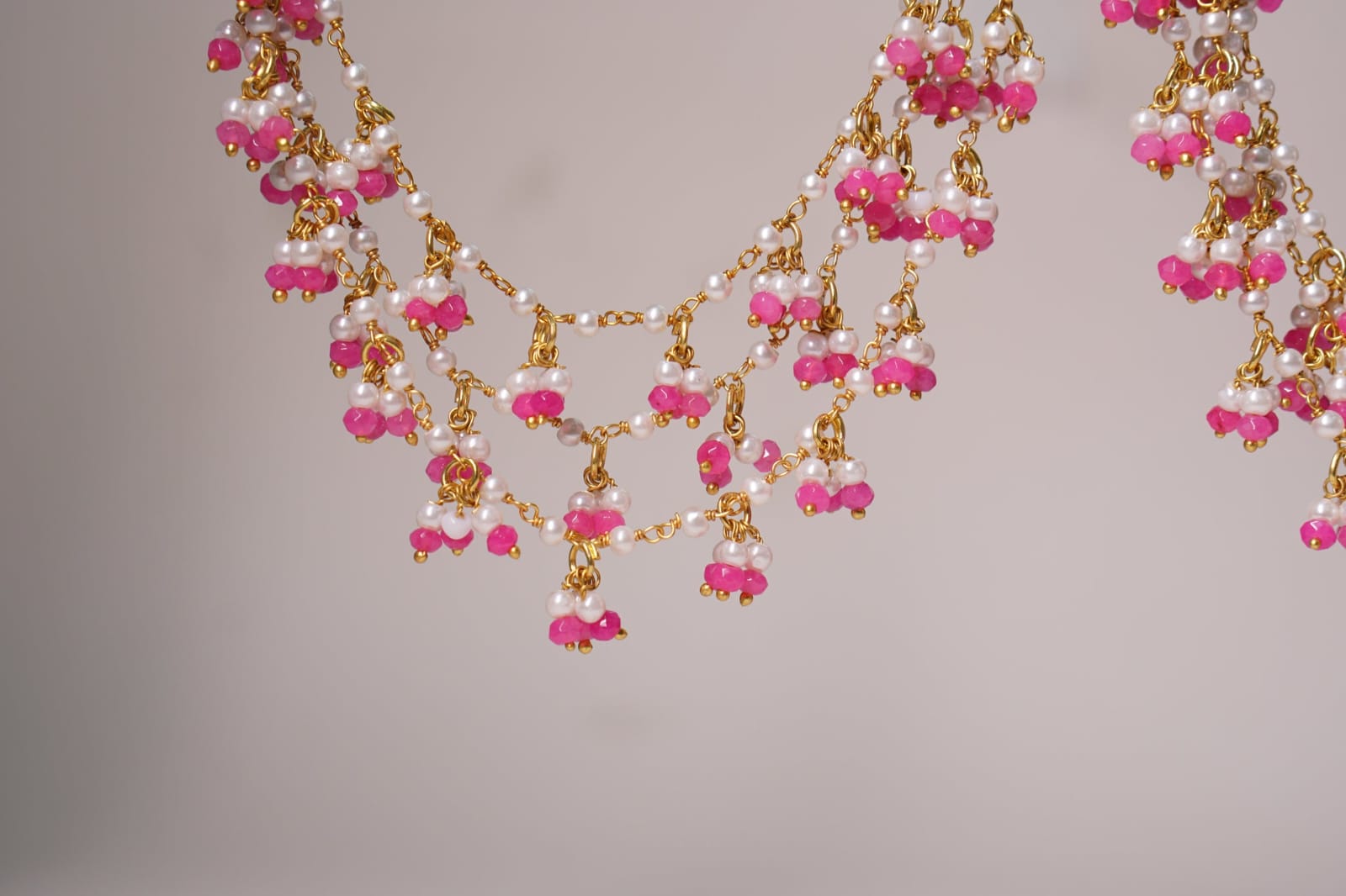 Gold Finish Ear Chain - Image 3