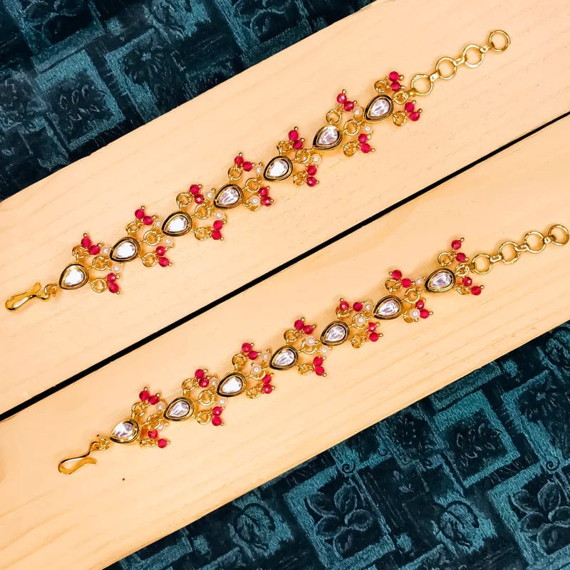 Beautiful Royal Kundan Kanoti Ear For Women