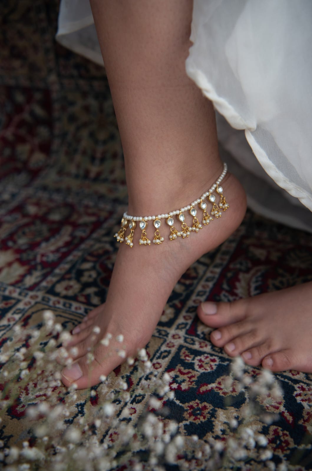 Kundan Anklets - Image 3