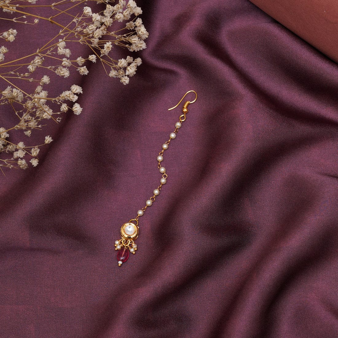 Kundan Maang tika For Kids