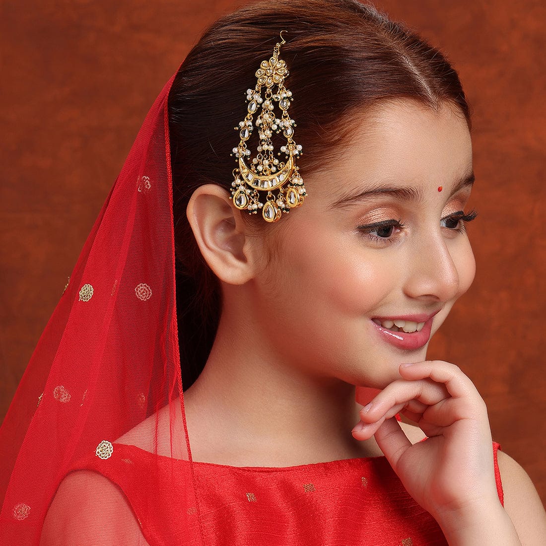 Kundan Passa For Kids - Image 2