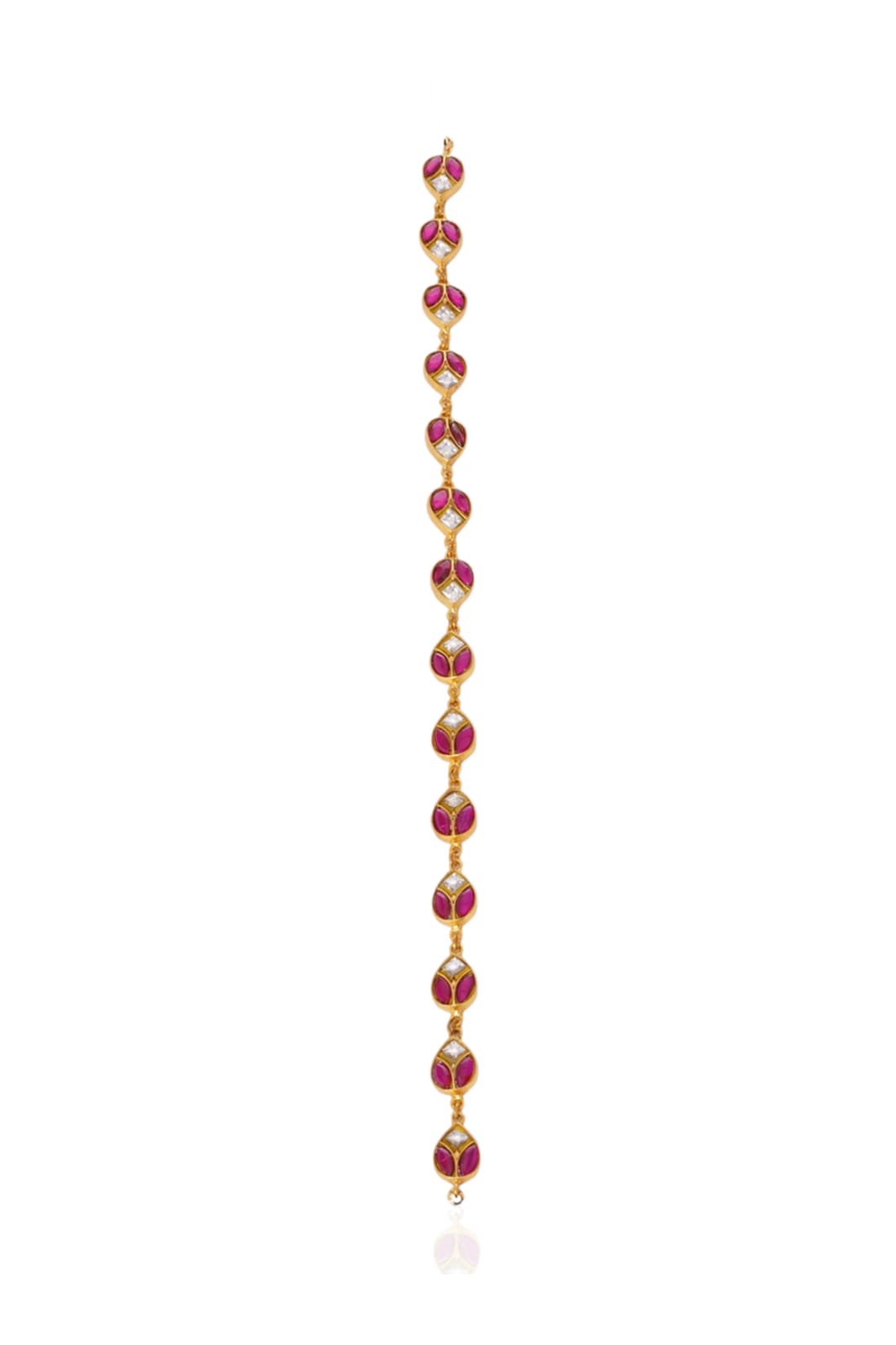 Pakhi Red Kundan Sheeshpech - Image 2