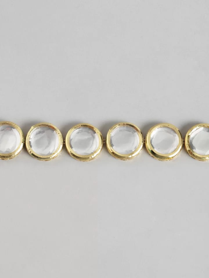 Gold Kundan Studded Mathapatti - Image 3