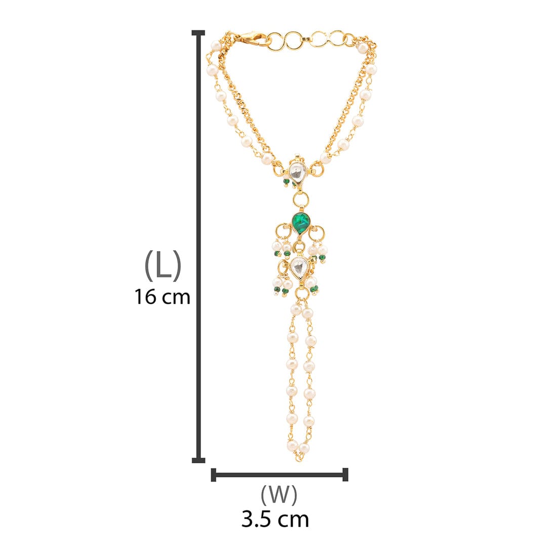 Kundan Bracelet (Pack Of 2) - Image 5